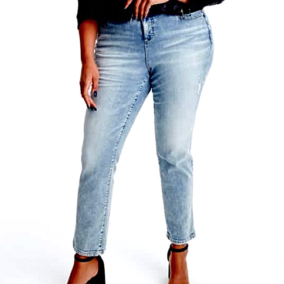 Slink Jeans Jeans Slink Jeans Light Wash Jeans Straight Leg Jeans